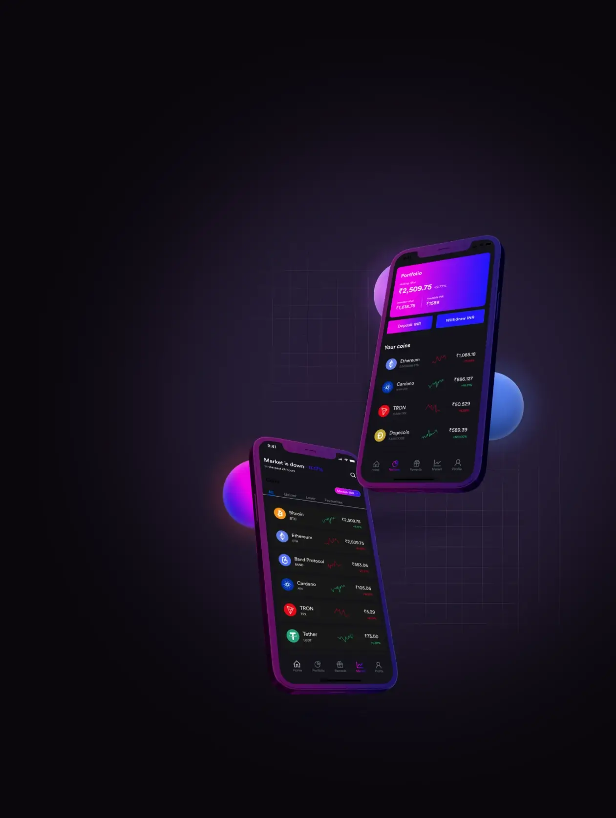 Capfund Ai - Vyberte "Zapsat se" nebo "Vytvořit nový účet" pro začátek